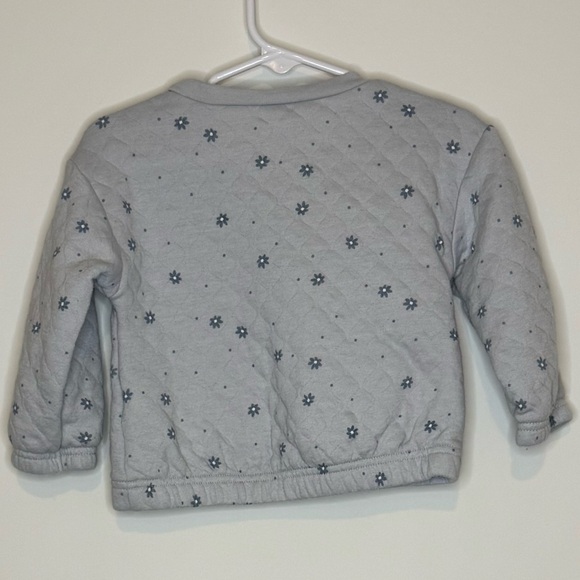 Carter's Sweatshirt & Joggers Set - Blue Floral - Picture 2 of 5